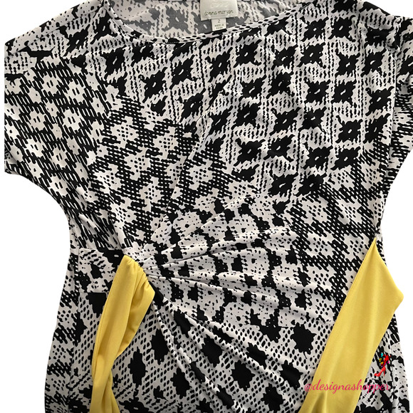 Donna Morgan Black & White Cute dress Size 2 XS - Picture 6 of 9